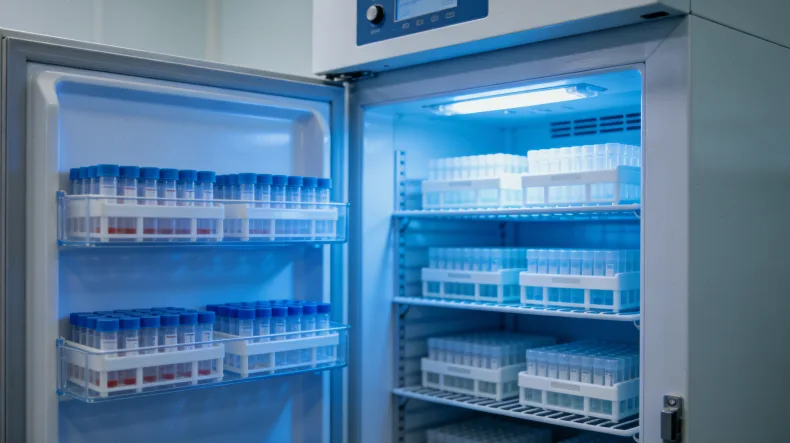 医生与患者共同查看基因检测报告