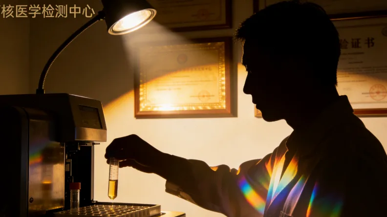 示意图:从基因到蛋白质到细胞功能的复杂通路网络