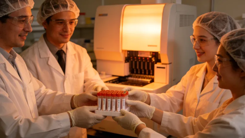 影像学片子对比图：稳定 vs. 进展