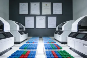 病理切片与基因测序数据流对比图