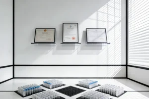 基因检测报告示意图，突出“驱动基因突变”结果