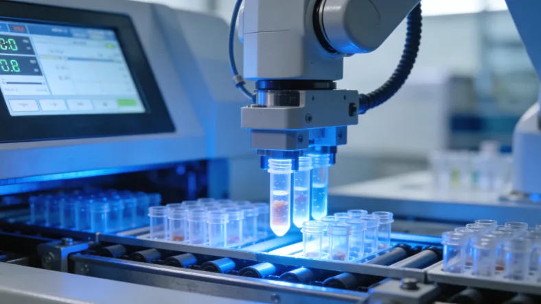 肿瘤异质性示意图：显示肿瘤内不同颜色细胞簇