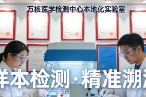 患者查看肿瘤标志物化验单的焦虑表情特写