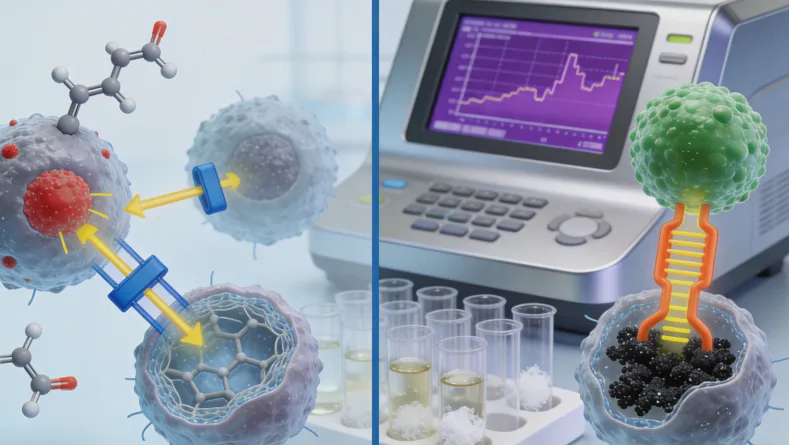 基因检测实验室技术人员操作测序仪