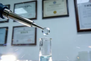 两位患者与医生讨论基因检测报告的诊室场景