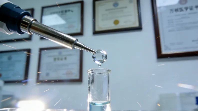 两位患者与医生讨论基因检测报告的诊室场景