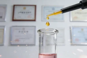 医生与患者共同查看基因检测报告