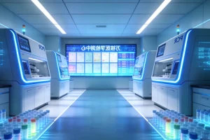 医生与患者共同查看基因检测报告