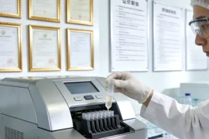 肺癌基因检测报告示意图