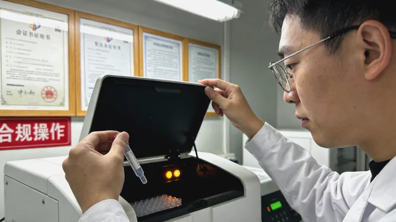 皮肤神经末梢与穿刺针道示意图