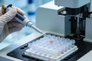 靶向药精准作用于肿瘤细胞基因靶点示意图