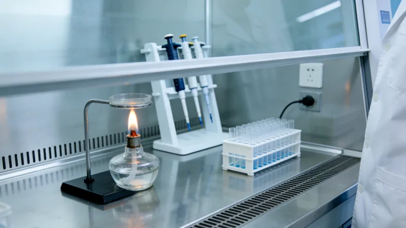 肺癌患者胸部CT影像，显示大量胸腔积液