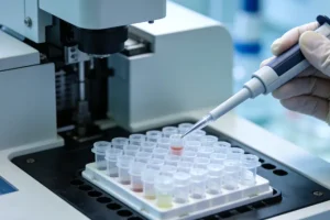 患者与医生沟通基因检测报告示意图