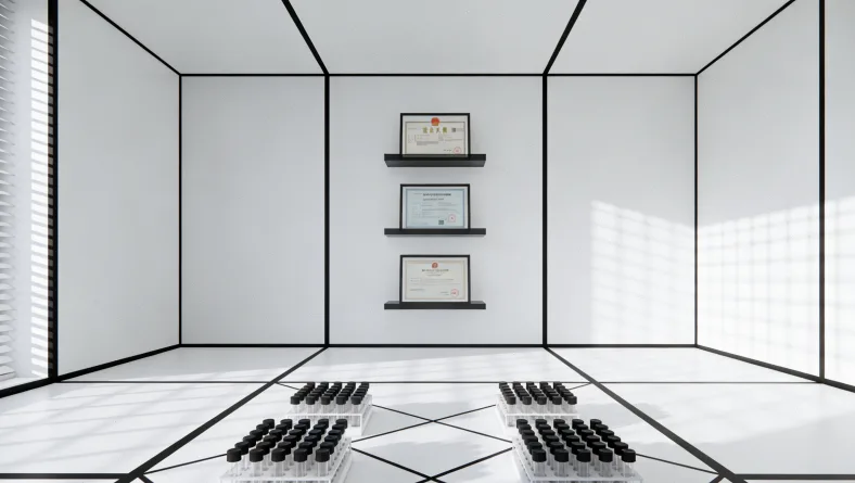 立体定向脑活检手术场景示意