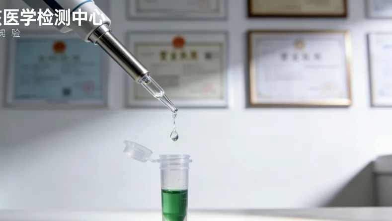 医生与患者共同查看基因检测报告