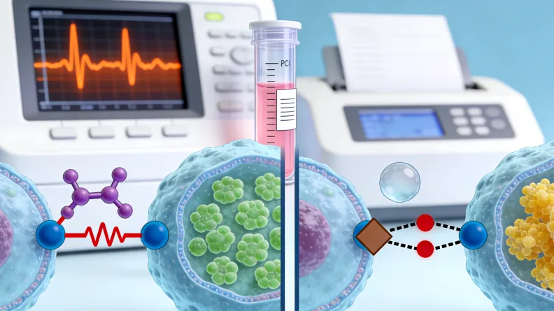 医生与患者讨论基因检测报告的场景