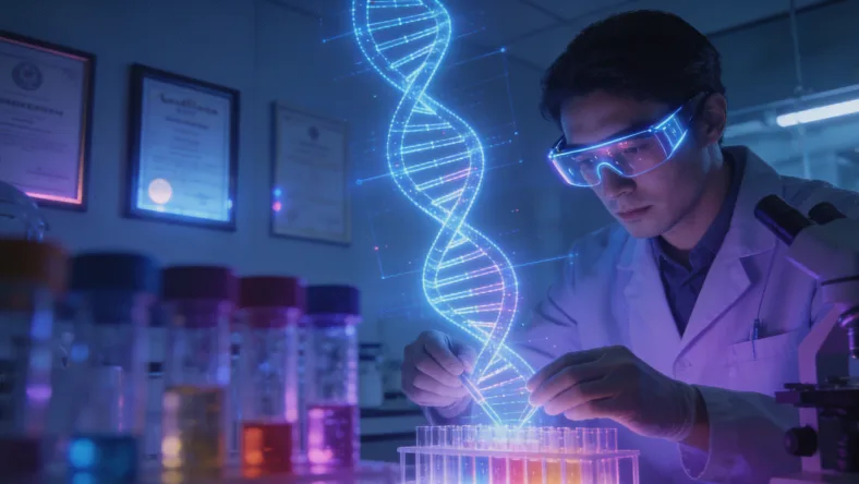 国产与进口基因检测试剂盒外观对比图