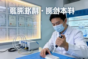 医生与狼疮患者查看基因检测报告示意图