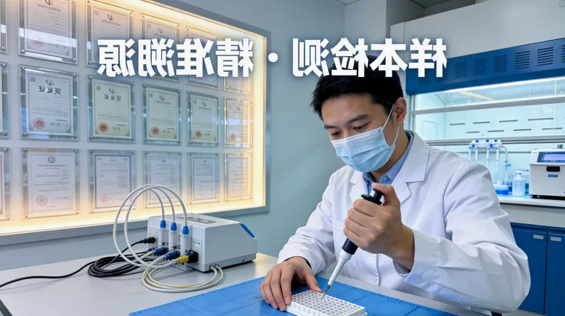 医生与狼疮患者查看基因检测报告示意图