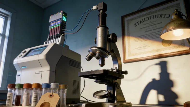 基因检测报告与靶向药物示意图