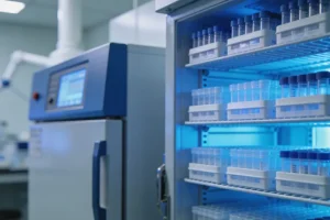 医生与患者共同查看基因检测报告