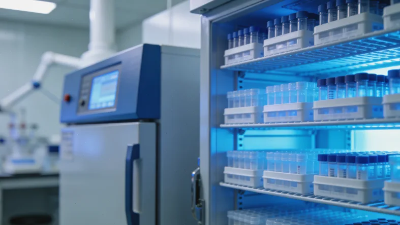 医生与患者共同查看基因检测报告