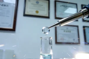 医生与患者共同查看基因检测报告