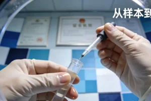 医生与患者共同查看基因检测报告