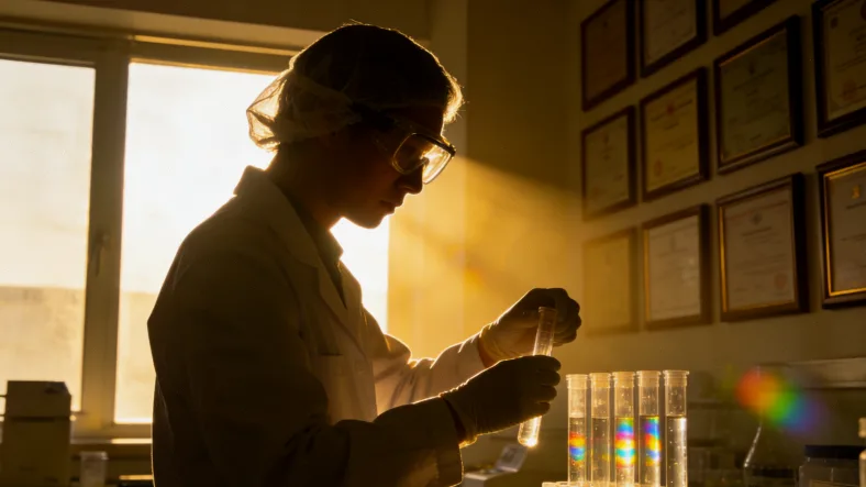 形象化的示意图：基因数据、临床指标（血压、肾功能等）共同输入，由医生决策后输出个性化处方