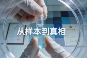 医生与患者共同查看基因检测报告