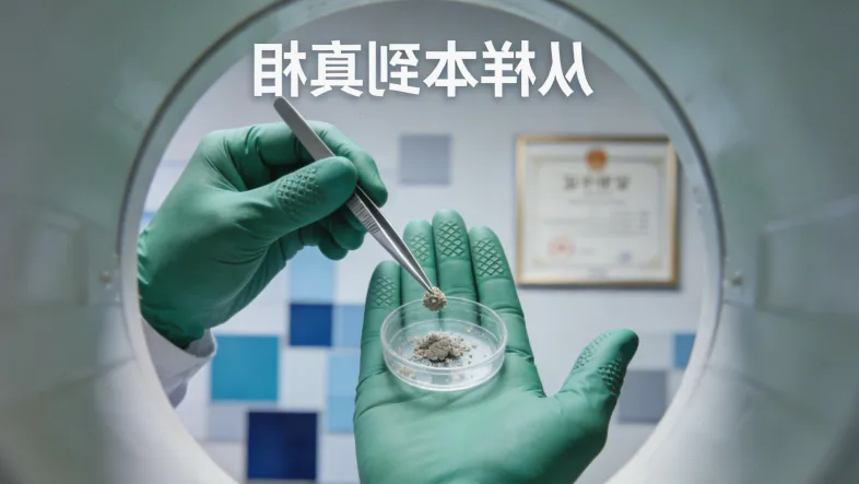 实验室基因测序仪工作场景