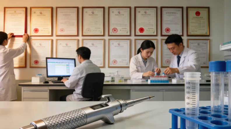 医生与患者讨论基因检测报告