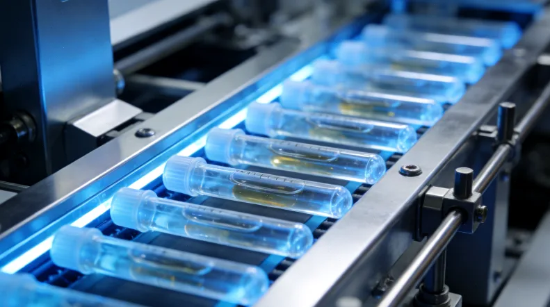 医生与患者共同查看基因报告并讨论用药方案