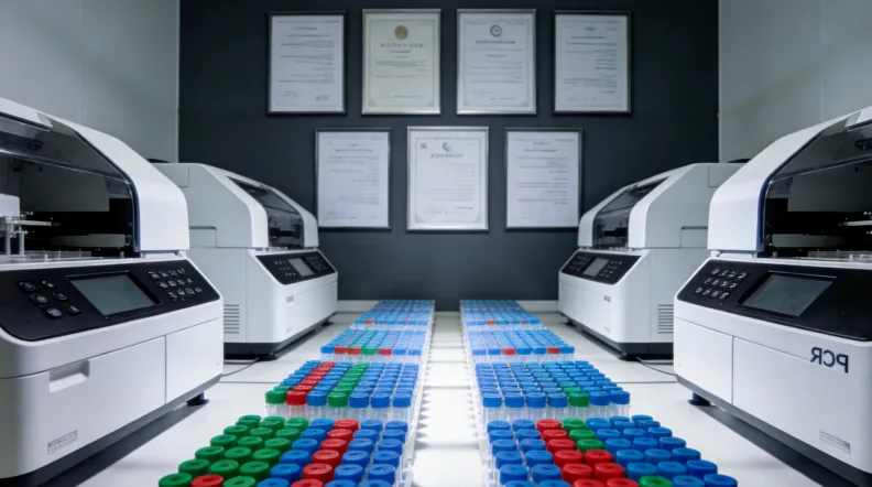 传统试药模式与基因指导模式的对比图