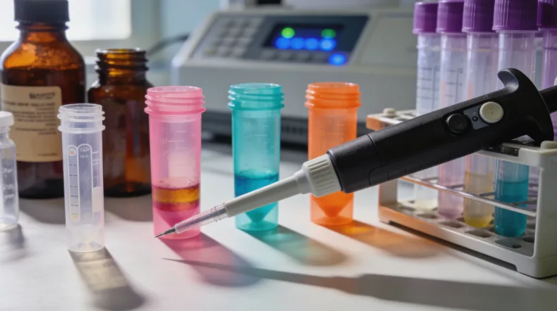 一份打开的基因检测报告，关键词“花生：中度风险”被高亮标出