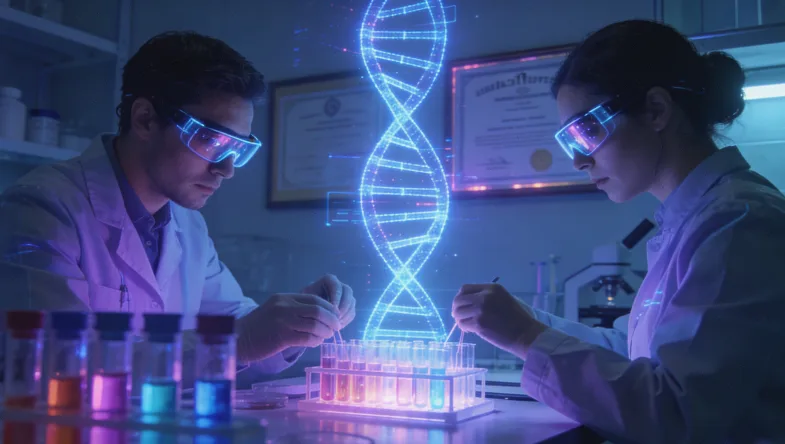 基因检测报告与过敏原检测报告对比图