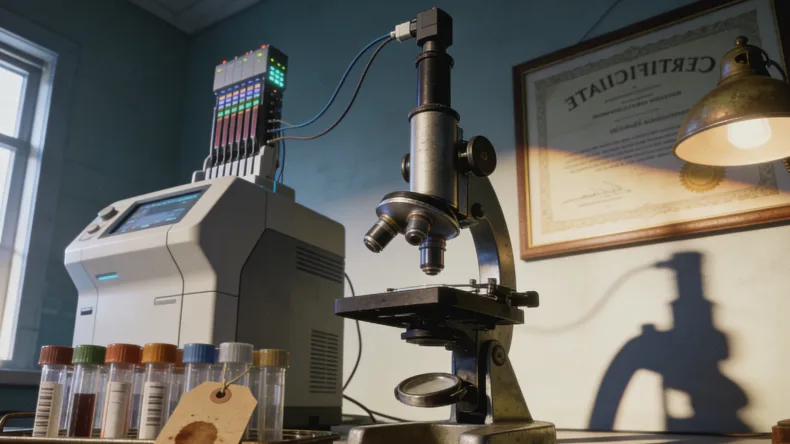 过敏性鼻炎患者面对花粉与食物示意图