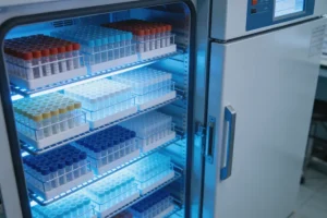 IgE与IgG抗体分子结构对比示意图