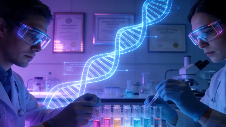 医生与严重过敏患者沟通病情的场景