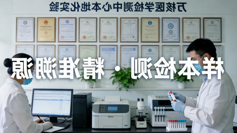 一份展开的基因检测报告，重点标出“坚果高风险”字样