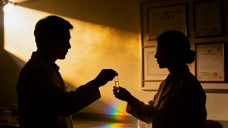 形象化的肝脏代谢酶与药物分子相互作用的示意图