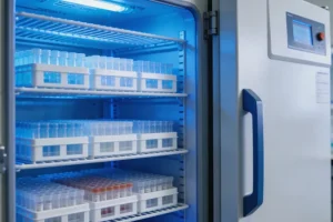 医生向患者解释药物基因检测报告