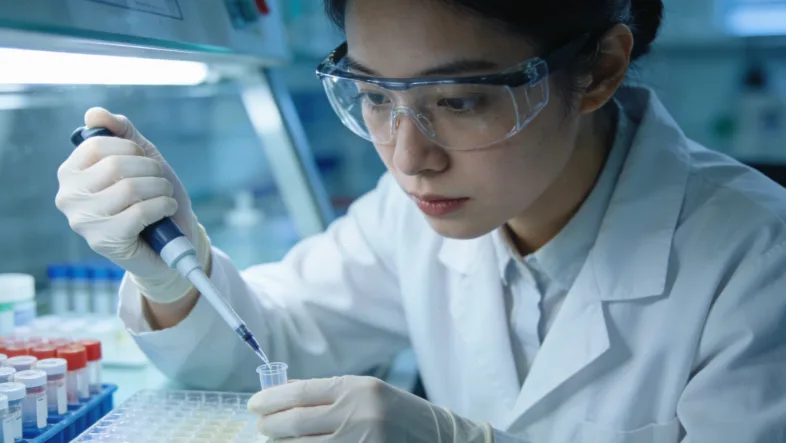 EGFR蛋白结构示意图