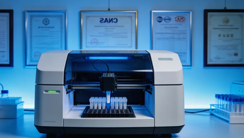 医生与糖尿病患者讨论基因检测报告