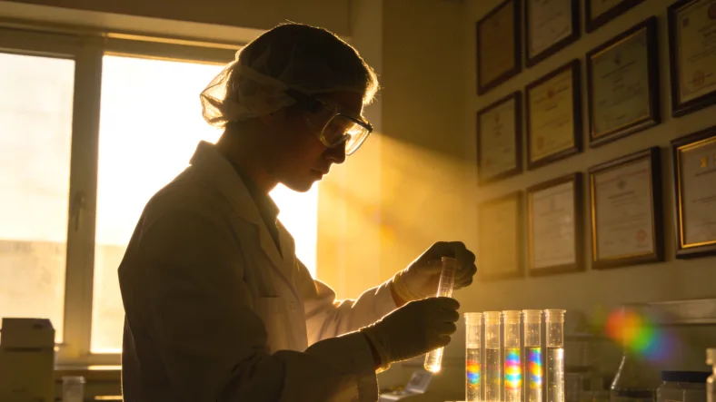 医生与老年糖尿病患者及家属沟通病情的温馨场景