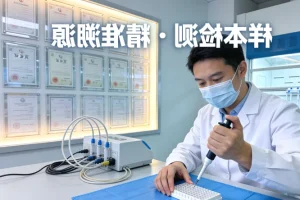 一位中年男性患者手持基因检测报告，面露疑惑