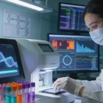 EGFR突变检测流程示意图