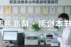 医生与患者共同查看基因检测报告