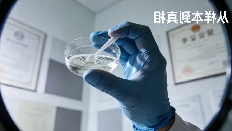 护士在医院规范进行静脉采血操作