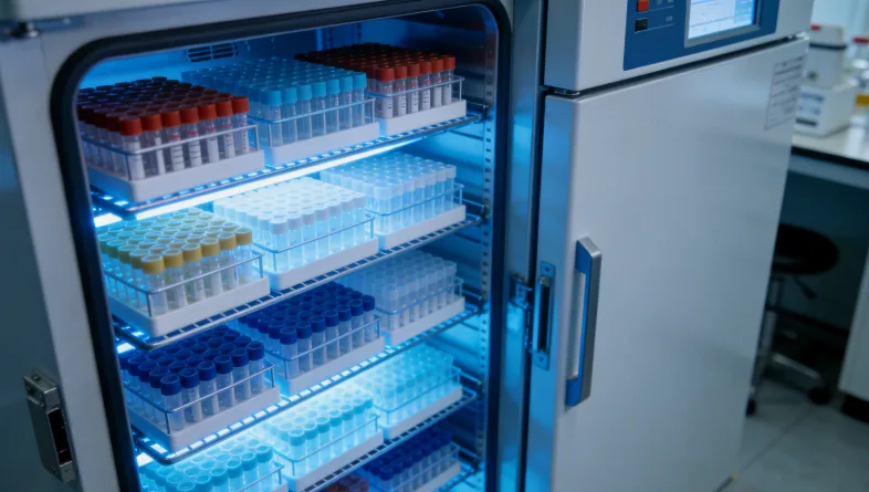 健康精子与DNA碎片化精子对比示意图